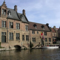 Gebouwen langs de Brugse Reien