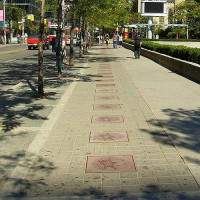 Zicht op Canada’s Walk of Fame