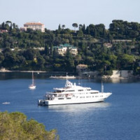 Jacht voor Cap Ferrat