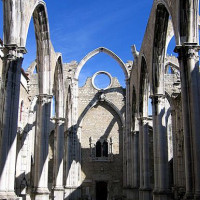 Binnen in het Convento Do Carmo