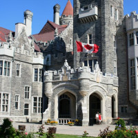 Ingang van Casa Loma