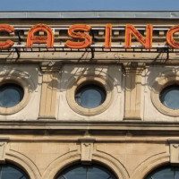 Detail van het Casino Luxembourg