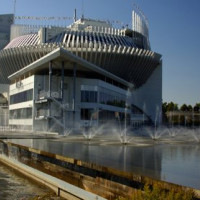 Fonteinen voor het Montreal Casino