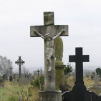 Grafsteen op Milltown Cemetery