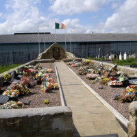 Beeld op Milltown Cemetery