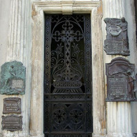 Crypte op het Cementerio de la Recoleta