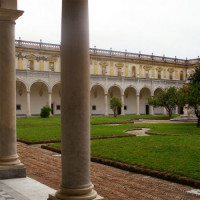 Binnenplein van het Certosa di San Martino