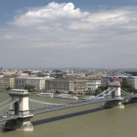 Totaalbeeld van de Kettingbrug