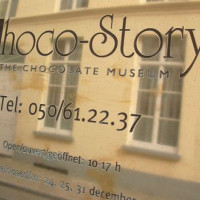 Naambord van Choco-Story