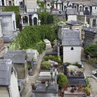 Grafzerken op het Cimetière de Montmartre