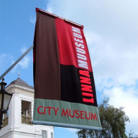 Spandoek van het Stadsmuseum