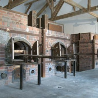 Ovens in het Concentratiekamp van Dachau