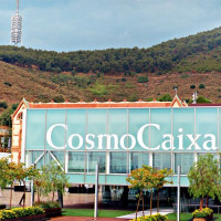 Logo van het CosmoCaixa