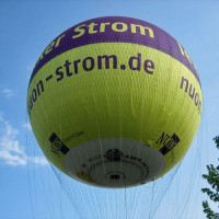 Luchtballon in Hamburg