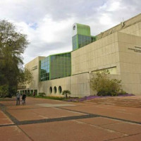 Zijkant van het Diaspora Museum