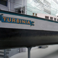 Turbinia in het Discovery Museum