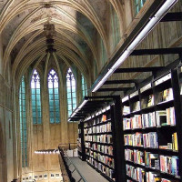 Boeken in de Dominicanerkerk