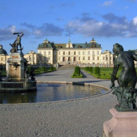 Water bij Slot Drottningholm