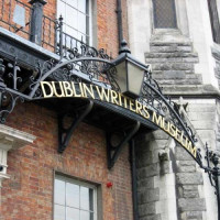 Naambord van het Dublin Writer’s Museum