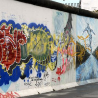Versierde Berlijnse Muur