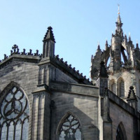 Detail van St. Giles Cathedral