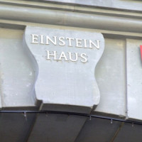 Naambord van het Huis van Einstein