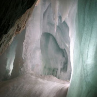 Binnen in de Eisriesenwelt