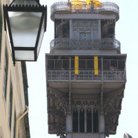 Platform van de Elevador de Santa Justa