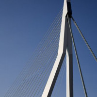 Kabels van de Erasmusbrug