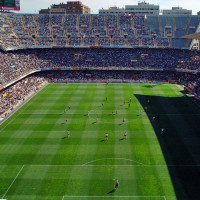 Wedstrijd in het Estadio Mestalla