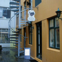 Wenteltrap aan het IJslands Fallologisch Museum