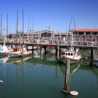 Bootjes aan Fisherman’s Wharf