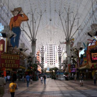 Zicht over Fremont Street