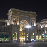 's Nachts op de Piazza del Duomo