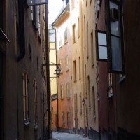 Steegje in Stockholm