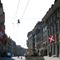 Fontein op de Gerechtigkeitsgasse