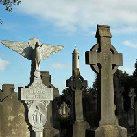 Grafstenen in Glasnevin Cemetery