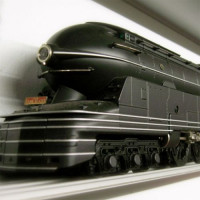 Locomotief in het Gold Coast Railroad Museum