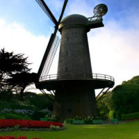 Windmolen in het Golden Gate Park