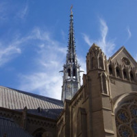 Toren op Grace Cathedral