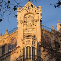 Detail van de Fundació la Caixa