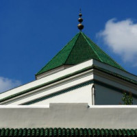 Detail van de Grande Mosquée de Paris