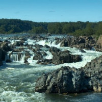 De Great Falls bij Washington