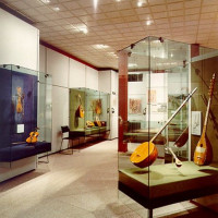 Collectie van het museum van Griekse Muziekinstrumenten