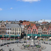 Beeld op de Grote Markt