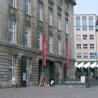 Zijaanzicht op het Bucerius Kunstforum