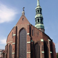 Gevel van de St. Katharinenkirche