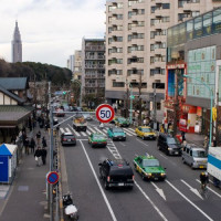 Verkeer in Harajuku