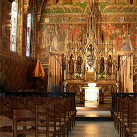 Binnen in de Heilig-Bloedbasiliek