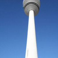 Beeld van de Heinrich-Hertz-Turm